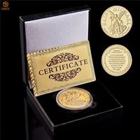 usa law enforcement prayer archangel st michael patronus goldsilver challenge collectibles silver coin value gift wbox