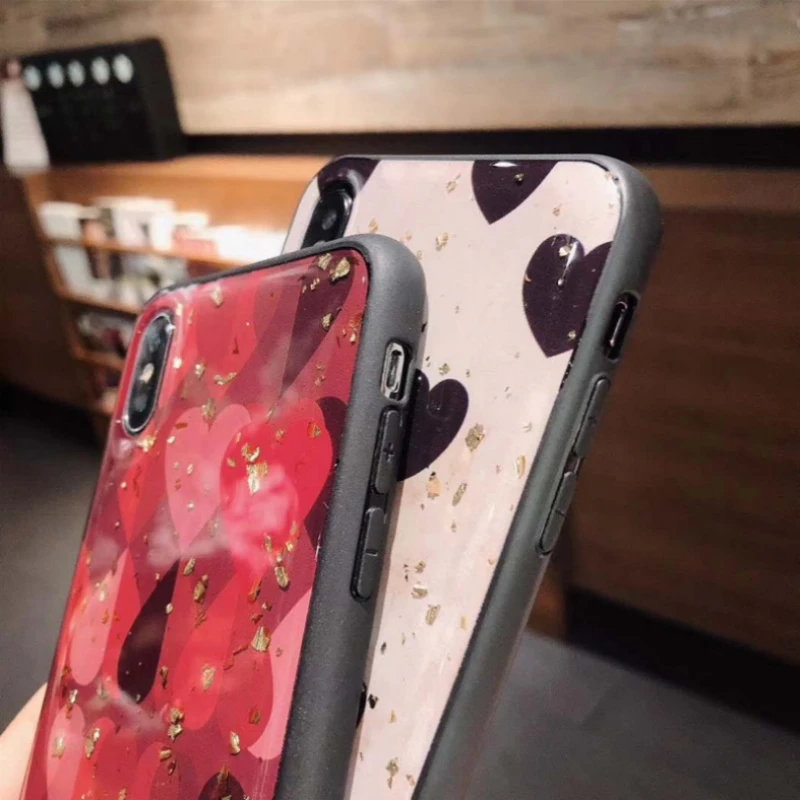 Милый Леопардовый квадратный латтический Блестящий силиконовый чехол для