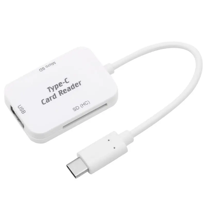 OTG USB 3 1 type C к 2 0 концентратор Micro SD TF карта адаптер комбо разветвитель|Адаптеры Type-C|