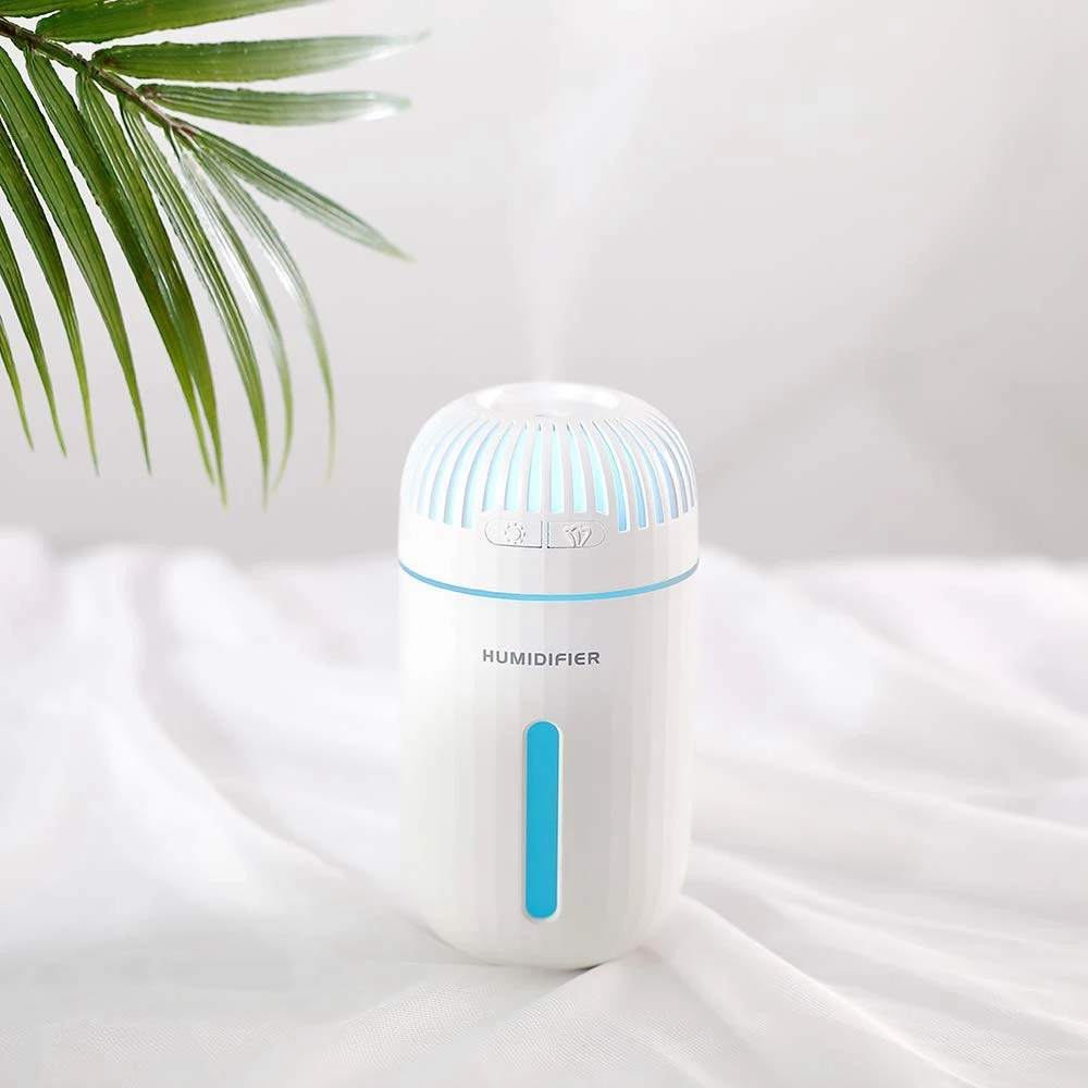 Mini Humidifier Small For Bedroom Baby With 350Ml Water Tank Whisper Quiet Operation Automatic Shut Off And 7 Col | Бытовая техника