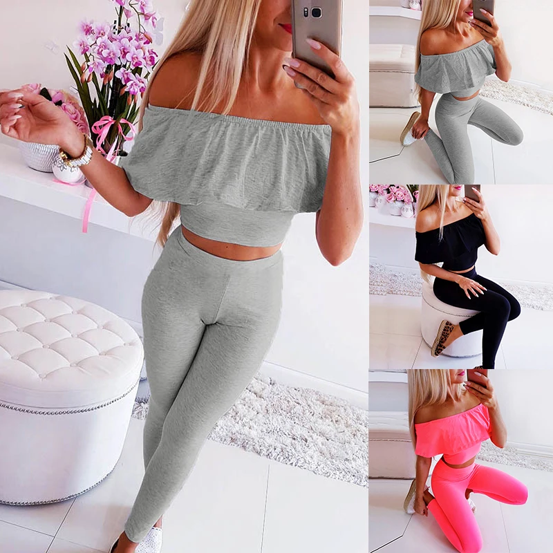 Летние женские пляжные вечерние укороченные однотонные Спортивные Повседневные