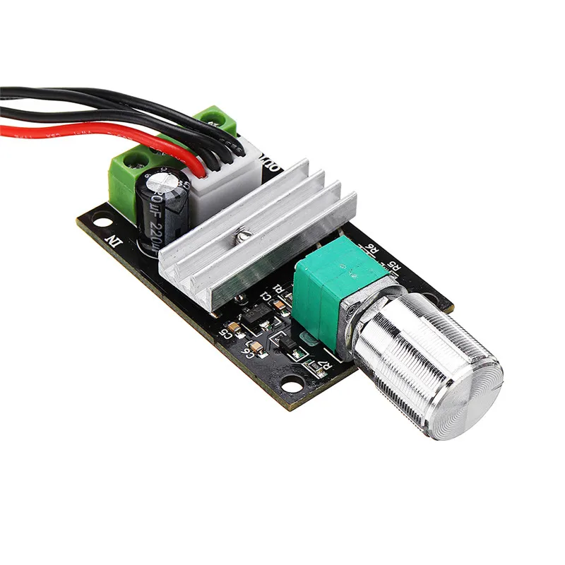 1pc New DC 6V/12V/24V/28V 3A 80W PWM Motor Speed Controller Regulator Adjustable Reversible Driver Switch Module | Обустройство дома