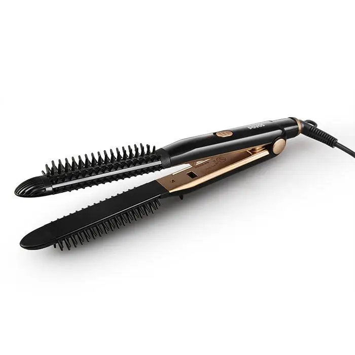 Multi-function Hair Straightener Flat Iron Seam Straightening Curler UK EU 339mm Sticks beauty Styling To | Красота и здоровье
