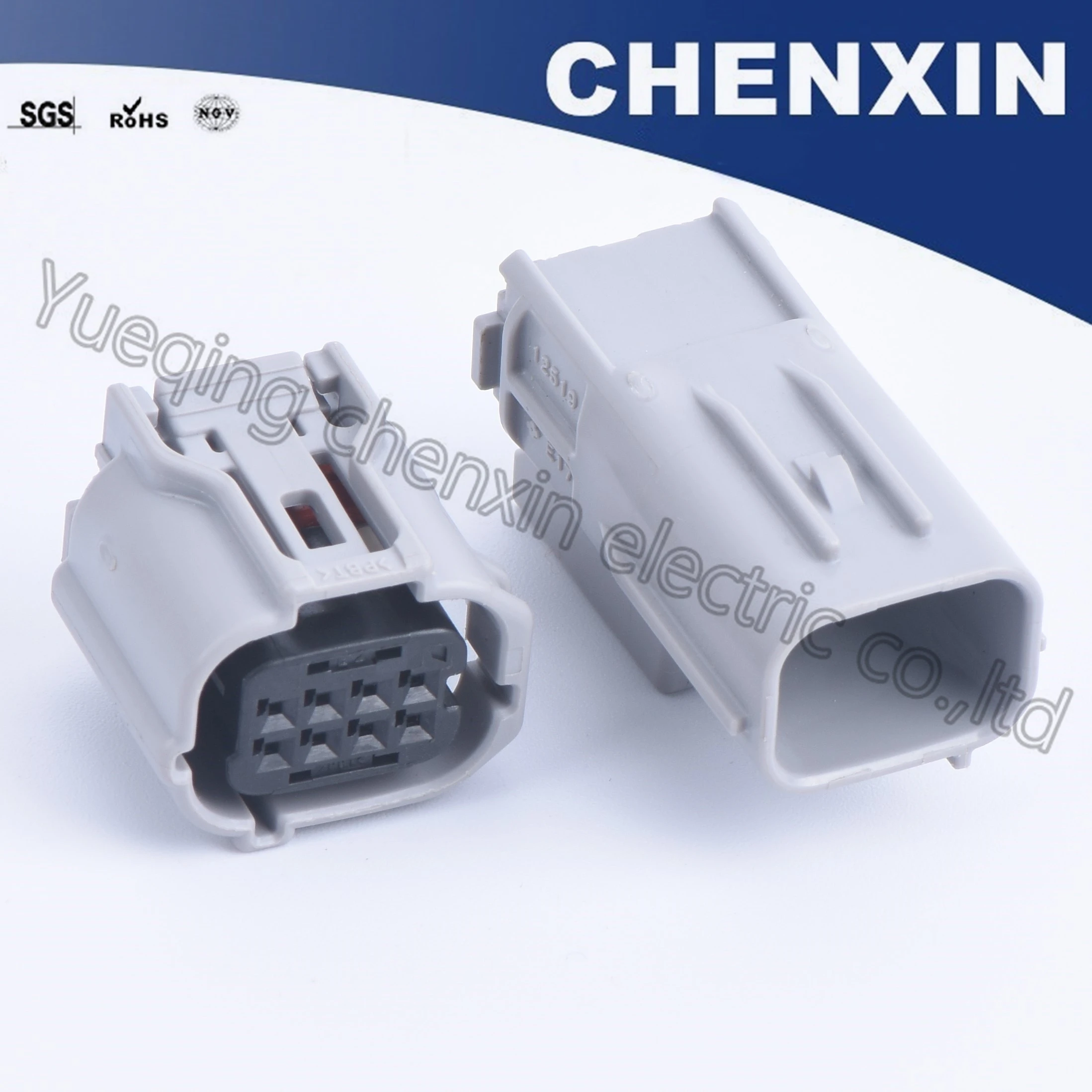 Серый 8 pin Авто Разъем жгут проводов (0 6) 6188-0779 6189-1240 Реверсивный радарный разъем
