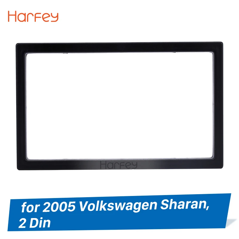 Harfey 2Din автомагнитола с рамкой для 2005 VW Polo Passat b6 Golf 5 t5 Sharan комплект приборной
