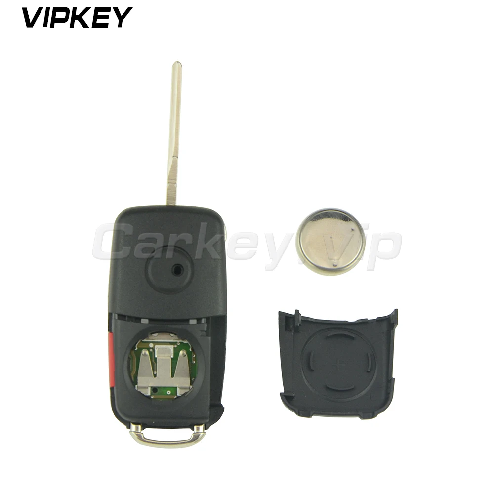 Remotekey для Vw Touareg 2006 2007 2008 Автомобильный Дистанционный ключ 300 959 753aa Hu66 3 кнопки с паникой 315 МГц 300959753aa флип Автомобильный ключ