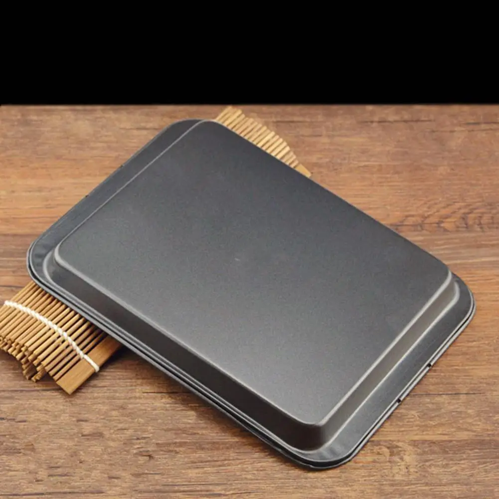 Прямоугольная сковорода для выпечки из нержавеющей стали жаропрочная посуда