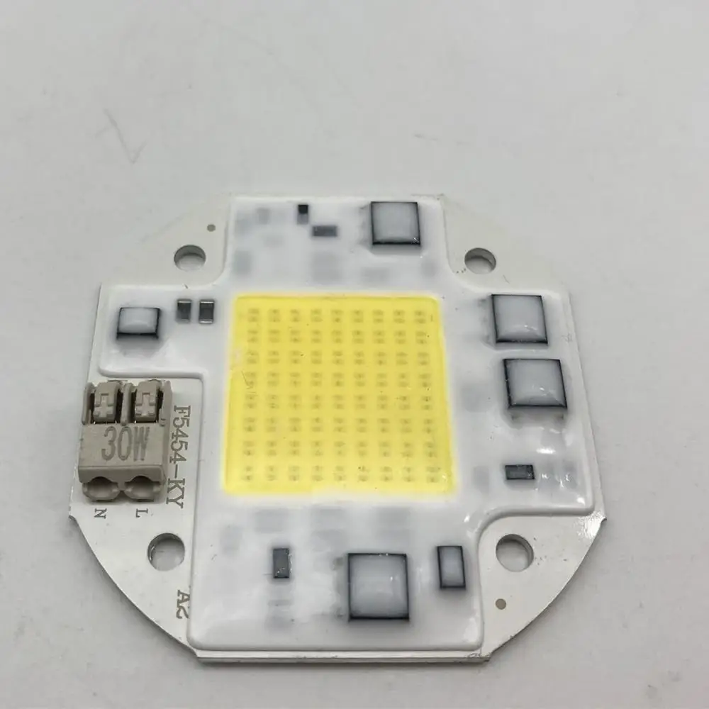 Светодиодный чип COB 100 в 260 20 Вт 30 50 смарт IC светодиодные бусины DIY для
