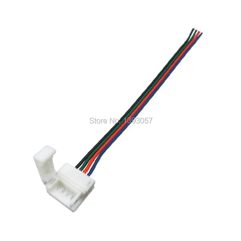 5 шт. 10 мм 2pin 4pin RGB/8 Светодиодная лента Разъем Водонепроницаемый IP65 провода