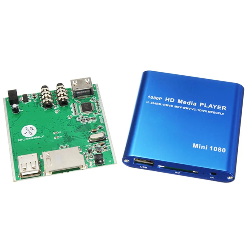 Американский разъем мини автомобильный Hdd медиаплеер адаптер Hdmi Av Usb хост с Sd Mmc