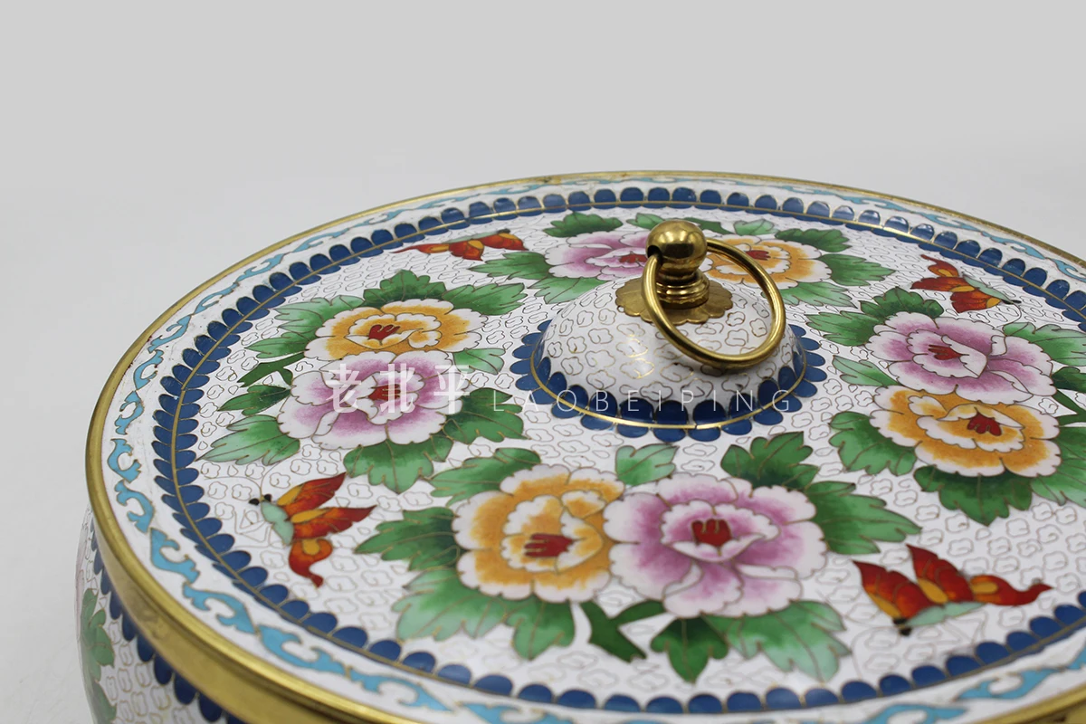 Электромагнитная плита медные в технике перегородчатой эмали жаровня