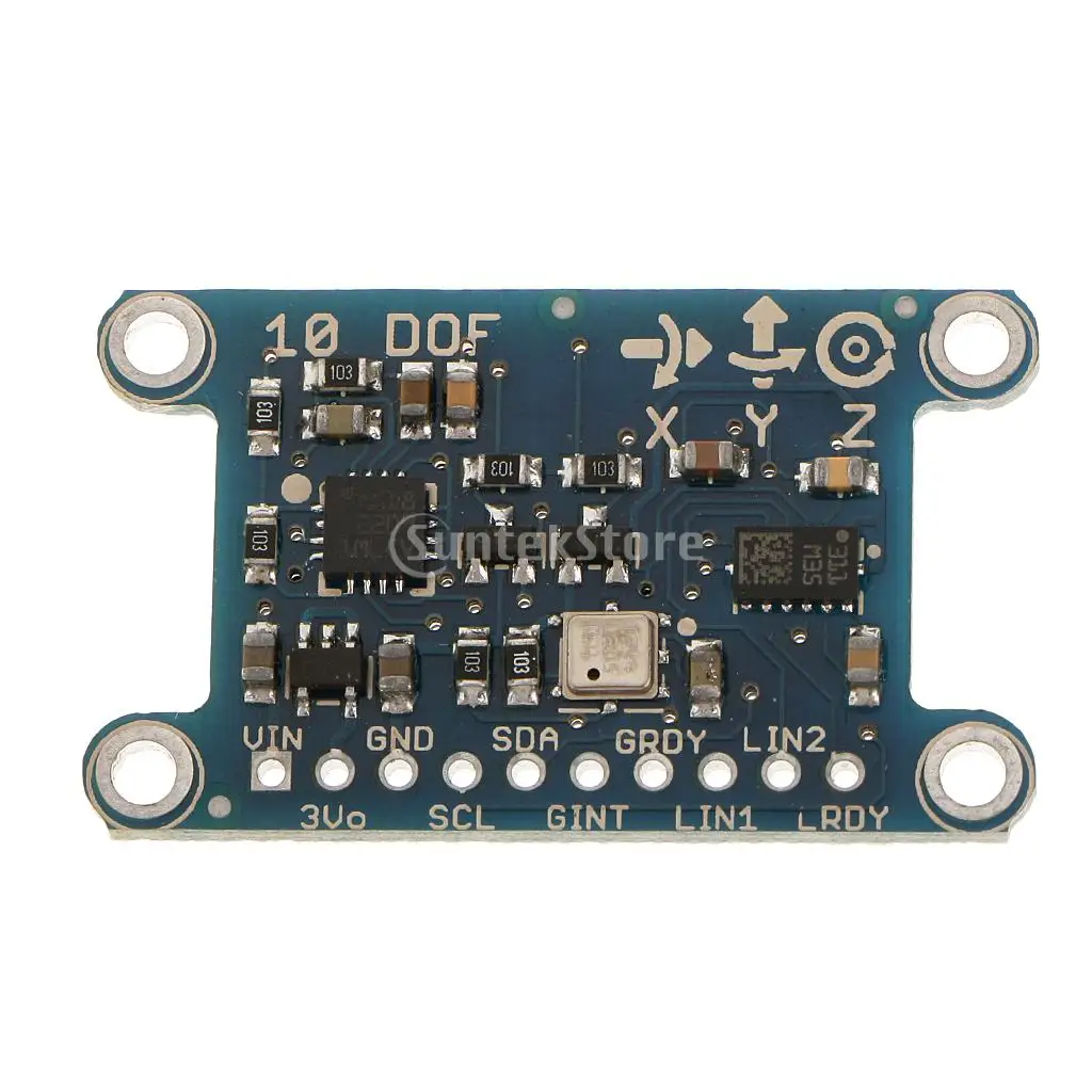 10DOF LSM303D L3GD20 BMP180 секционная плата акселерометр компас высотомер|altimeter|altimeter compass |
