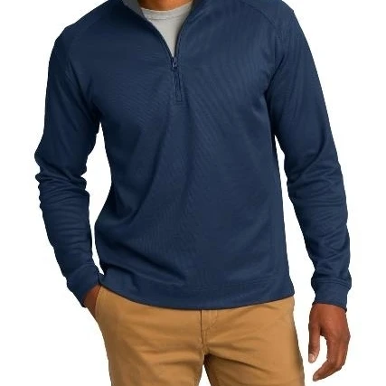 Порты и разъёмы Authority K805 Mens Vertical текстуры 1 4-Zip пуловер Regatta синий серый чугун-2XL |