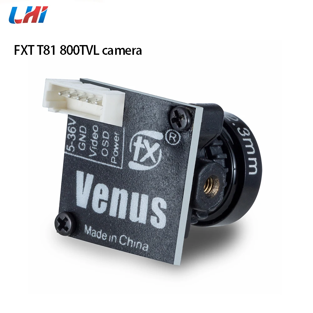 Новый FXT T81 Венера 800TVL NTSC/PAL 16:9 4:3 переключаемый cmos FPV системы камера с напряжение