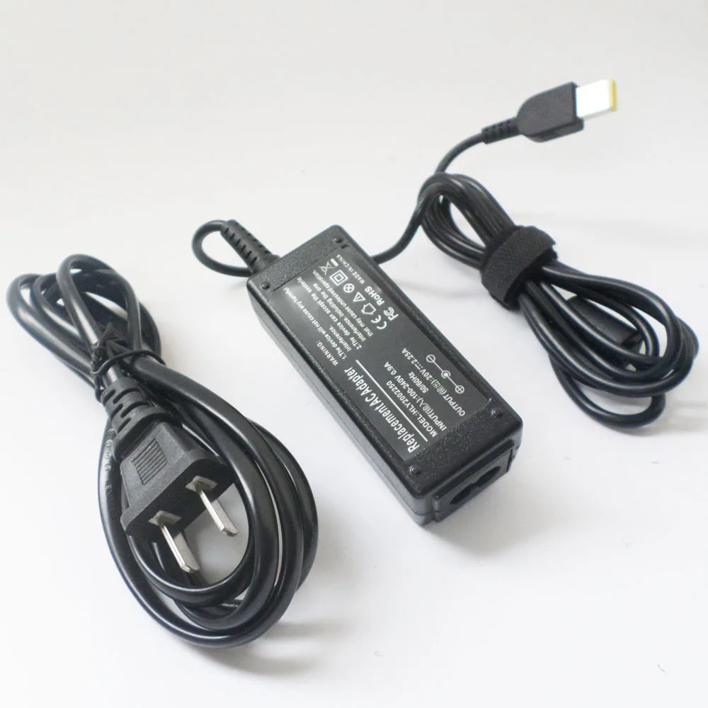 

Laptop AC Adapter Power Charger Plug 45W For Lenovo Essential G400 G400S G405 G410 G410S G500s G505 G510 20V 2.25A USB Plug NEW