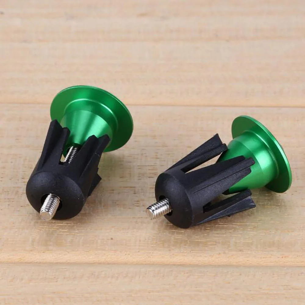 2 шт. руль для велосипеда колпачок руля алюминиевый сплав нескользящая прочная