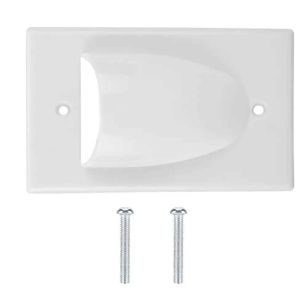 Dust Prevention ABS Wall Face Plate Mount Socket Cover Wiring Faceplate Applicable for engineering wiring | Электроника