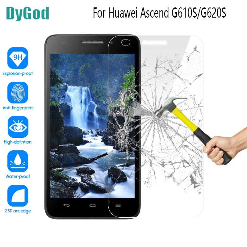 Для Huawei Ascend G620S защитная пленка из закаленного стекла аксессуары для G610S C8815