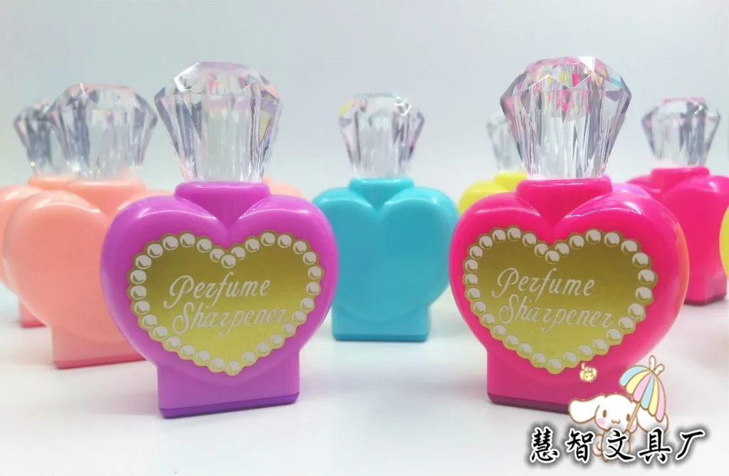 Цветные Точилки для духов Kawaii Cnady 1 шт. корейские Канцтовары школьные