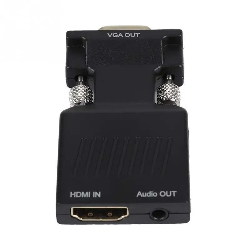 1080P HDMI мама к VGA папа с аудио выход конвертер адаптер Plug and Play |