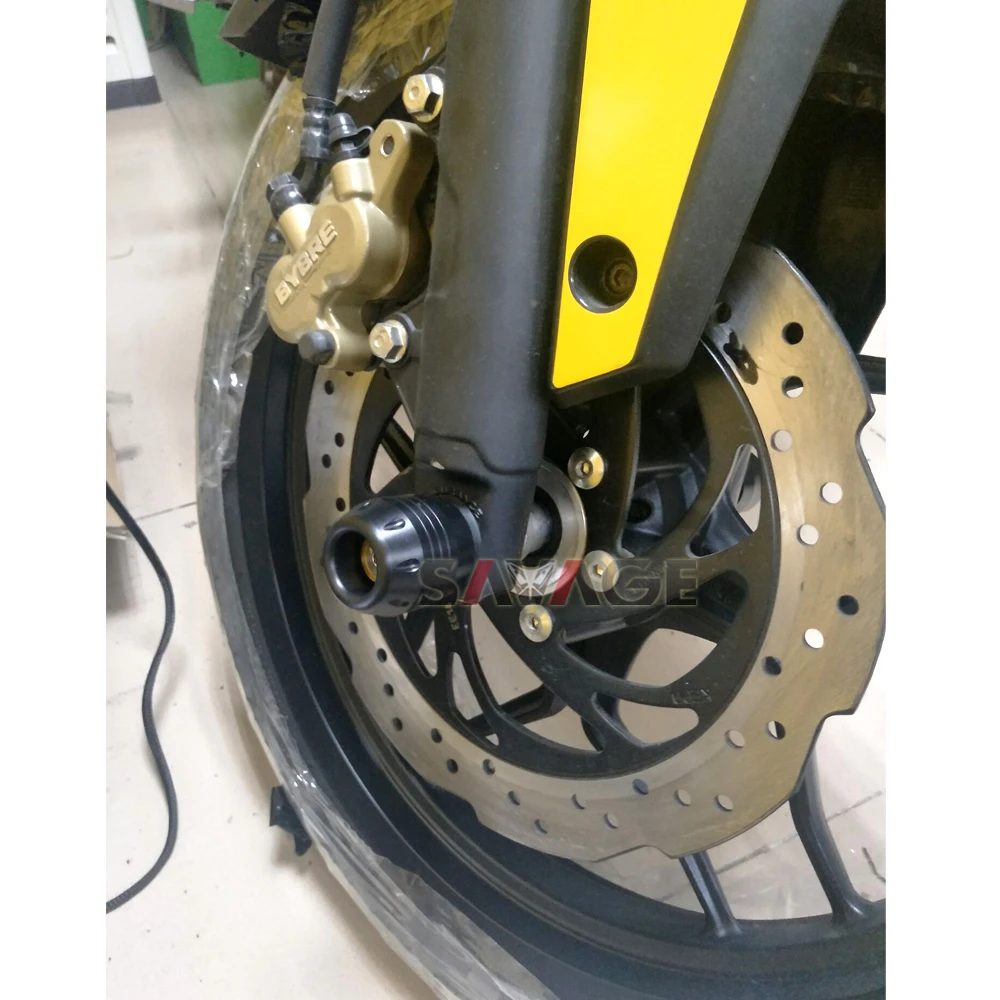 Передняя ось вилка крушение слайдер для Bajaj Pulsar 200ns/200rs/200as 200 Ns/as/rs аксессуары