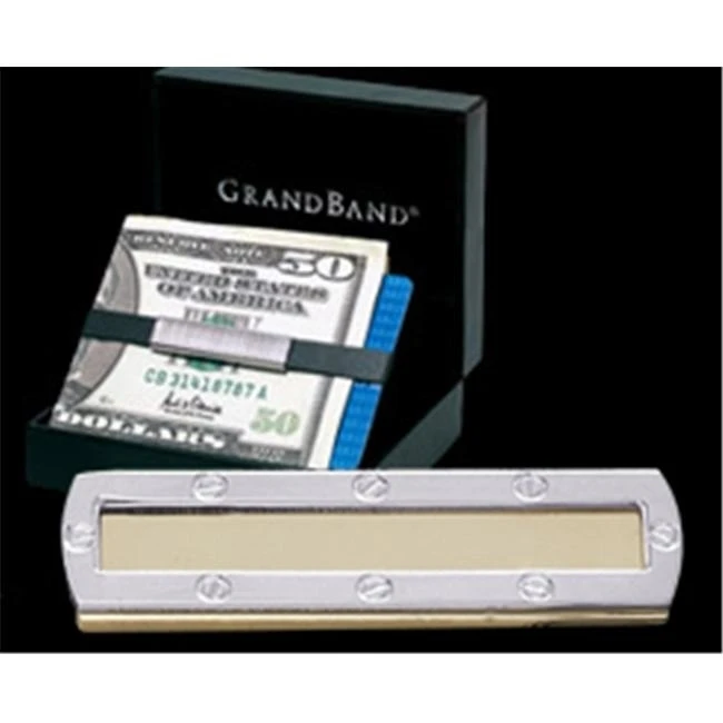 Кожаный ремешок Budd GB 7000SCH из нержавеющей стали с винтовой рамкой и шампанским PVD |