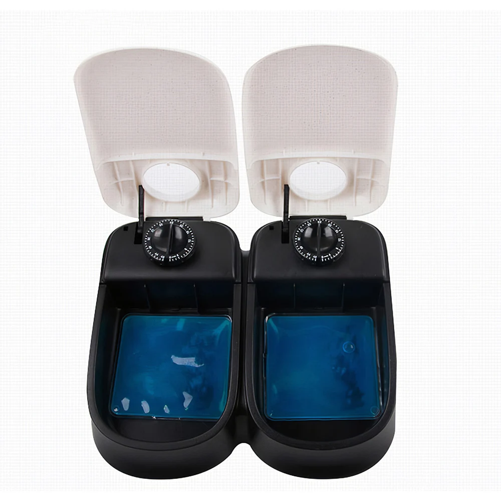 Автоматическая кормушка для домашних животных таймер 48 часов|Кормление собаки| |