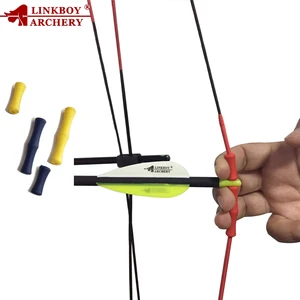 1 шт., Linkboy, стрельба из лука, палец, вкладка, флеча, Силиконовая защита, лук, стрела, стрельба из лука, блочный лук, стрельба из лука, аксессуары для стрельбы