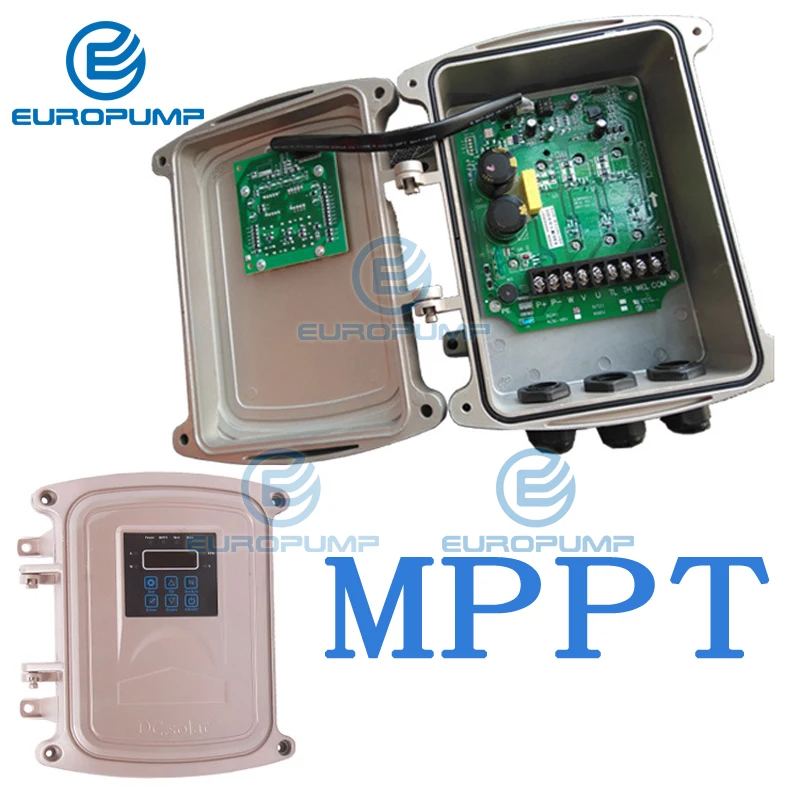 Модель EUROPUMP (3DPC3.8 123 110 1100) 3 &quotDC погружной Солнечный водяной насос 110V 1100W 1 5 hp Solar Bomba