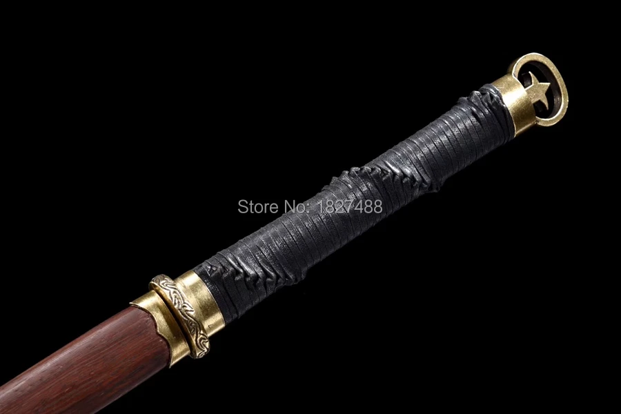 Азиатский меч сабля Katana Full Tang 1095 двойной край из углеродистой стали очень острый