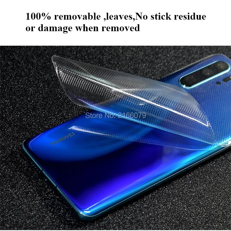 Для Huawei P30 P20 P40 Pro Lite Honor 9 10 задняя крышка из углеродного волокна/сетка/матовая
