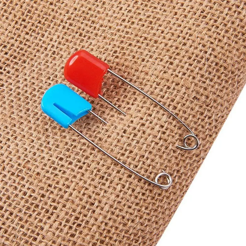 240 шт. длина 5 см Детские булавки в ассортименте цветные пластиковые заколки для