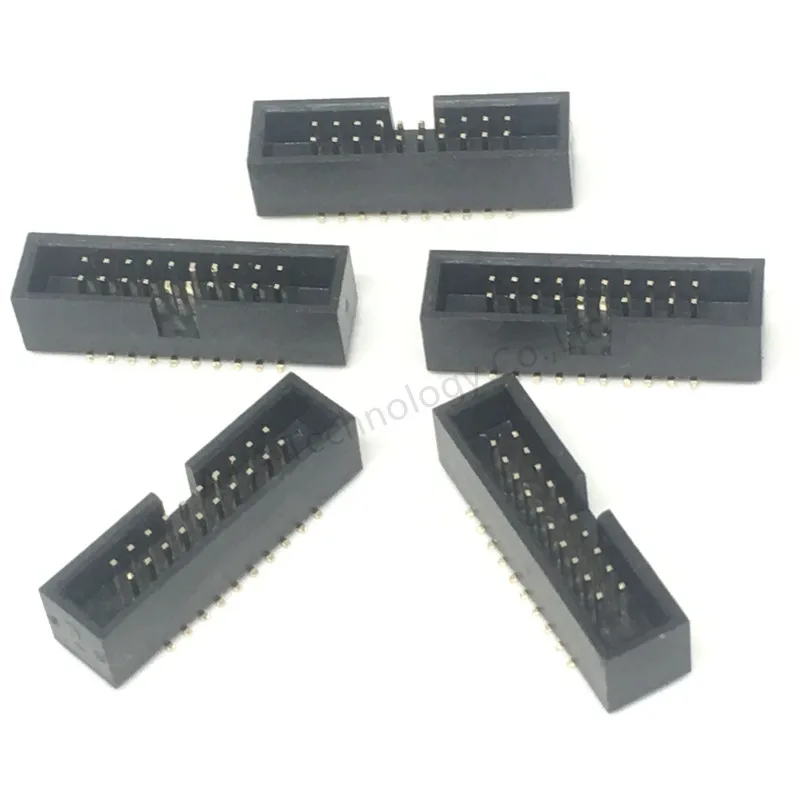 5 шт. SMT 20 PIN 1 27 мм Шаг гнездо прямой idc коробки заголовки PCB разъем двойной ряд SMD