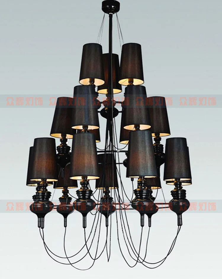 Modern Hotel Pendant Lamps Dining Room Lights White /black /golden /silver | Лампы и освещение