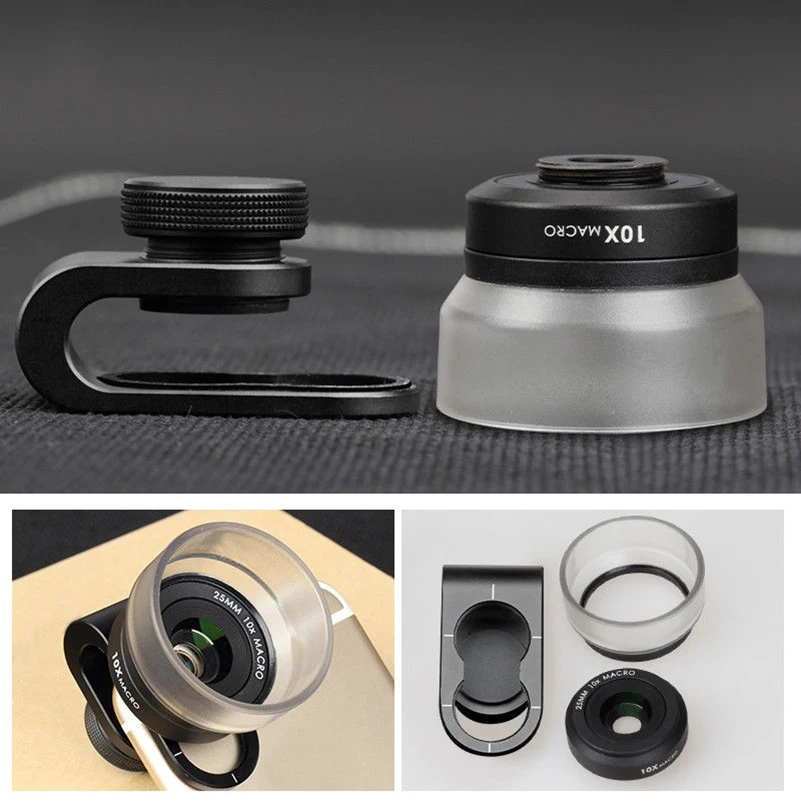 Pholes Профессиональный 4K Hd 25 мм 10X широкоугольный макрообъектив для iPhone Android рыбий
