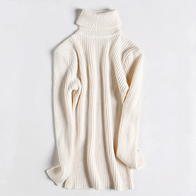 Sweater Turtleneck Winter Autumn Knitted Pullover Women Jumper Female Thick For Lady | Женская одежда