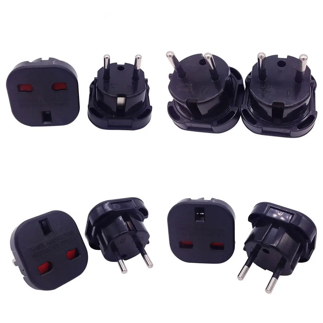 Штепсельная вилка переменного тока с европейской в Британскую 25/стандартную