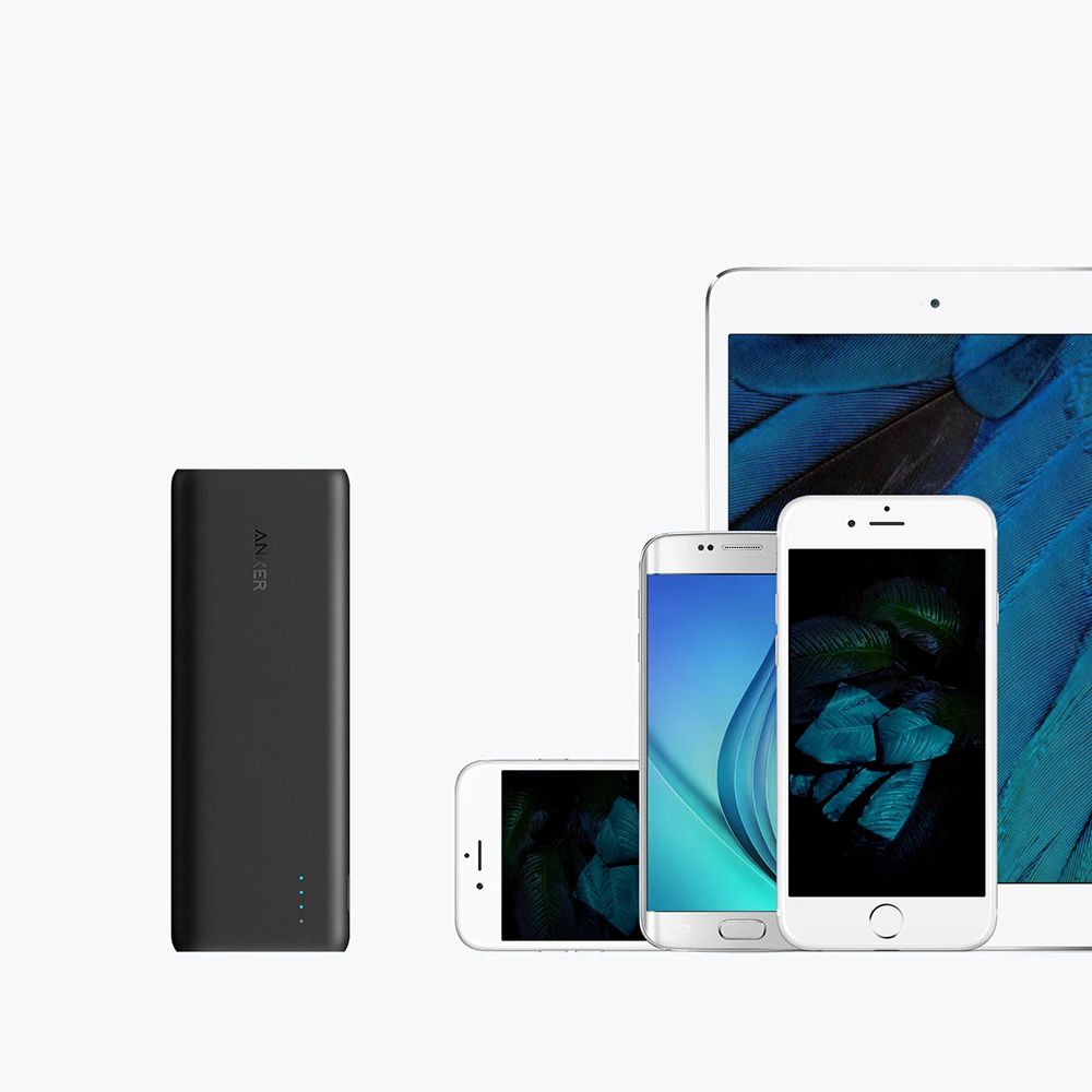Внешний аккумулятор Anker PowerCore External Battery 20100mAh usb microUSB портативное зарядное