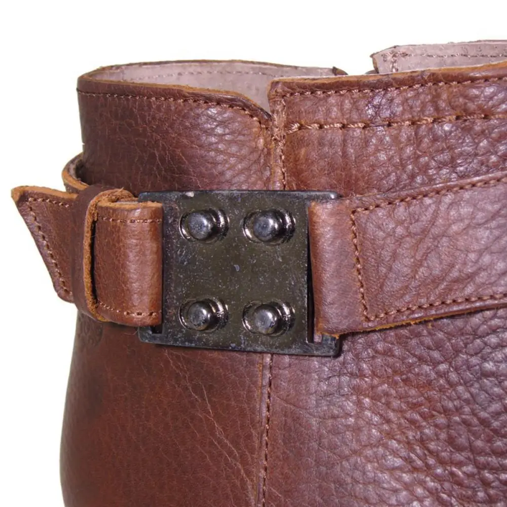 YOKONO WOMAN SKIN ANKLE ботиночки DE HEEL Клаудия 001 каблук Блюз кожа |