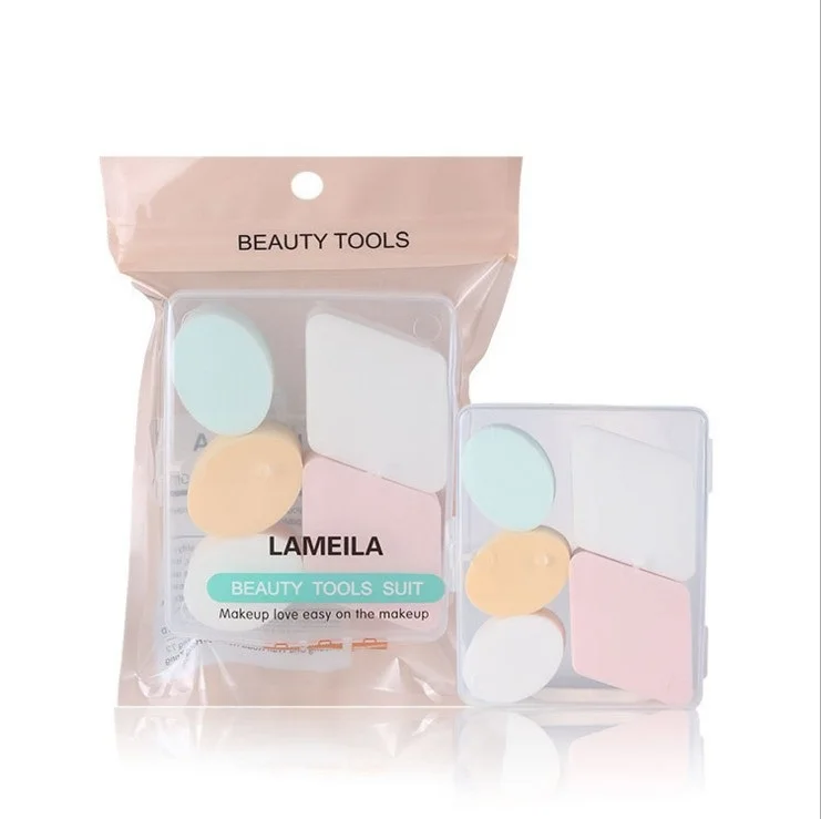 8pcs Soft Makeup Sponges Powder Puff Dry Wet Amphibious Facial Make Up Sponge Beauty Foundation Cosmetic Tools |