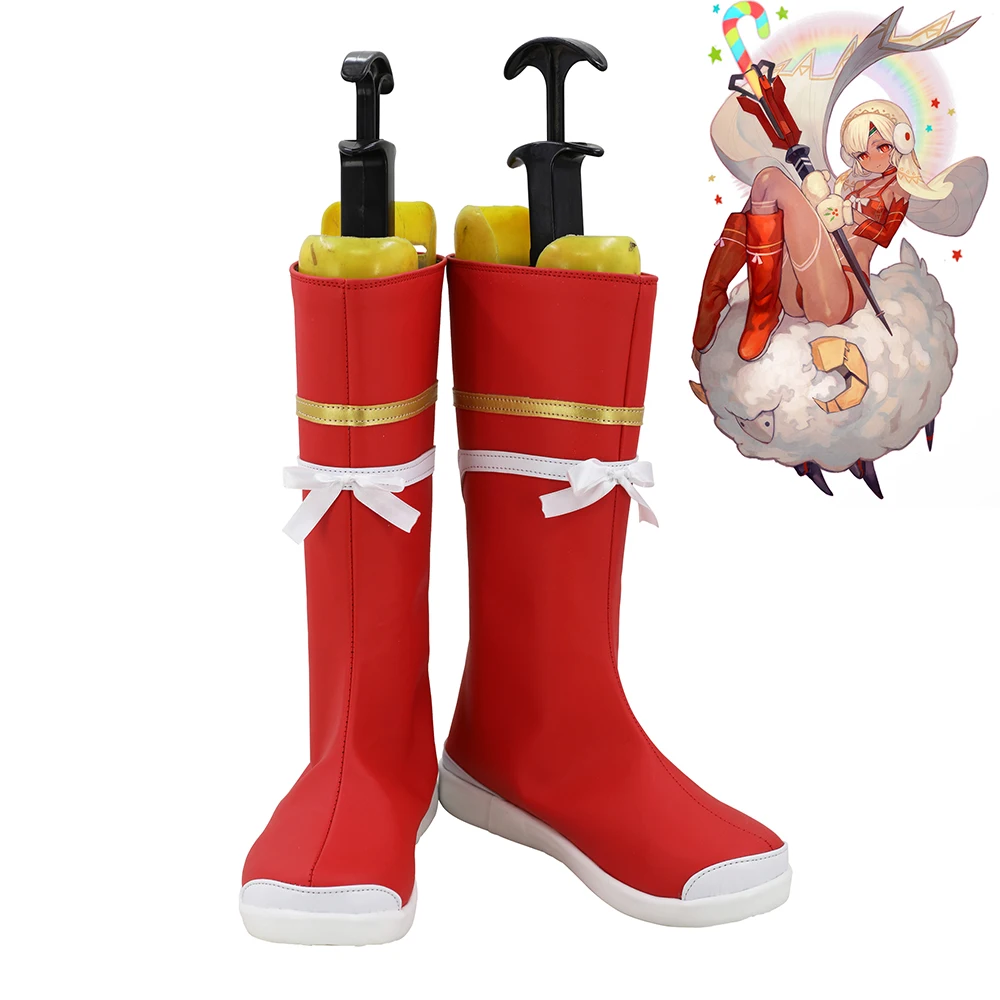 

Fate Grand Order FGO Artilla Ultra Altera Etzel Christmas Cosplay Shoes Women Boots