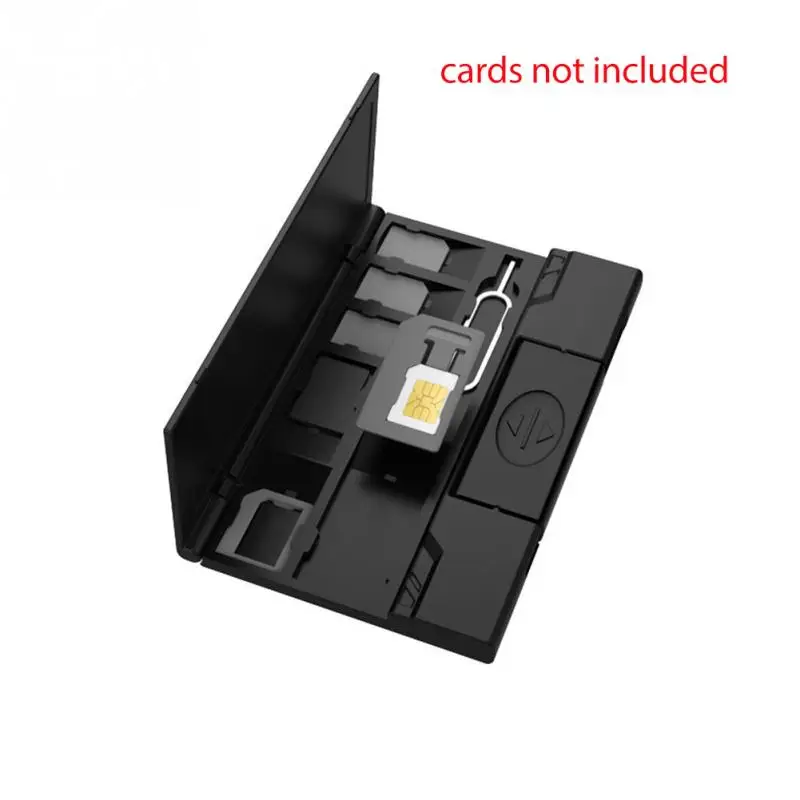 Многофункциональный мобильный телефон держатель sim карты коробка микро SIM нано