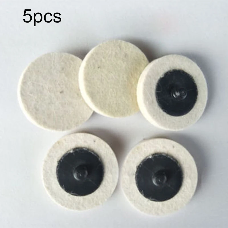 5 шт./компл. полировальный коврик 50 мм шерстяной войлочный диск 2 ''рулонный