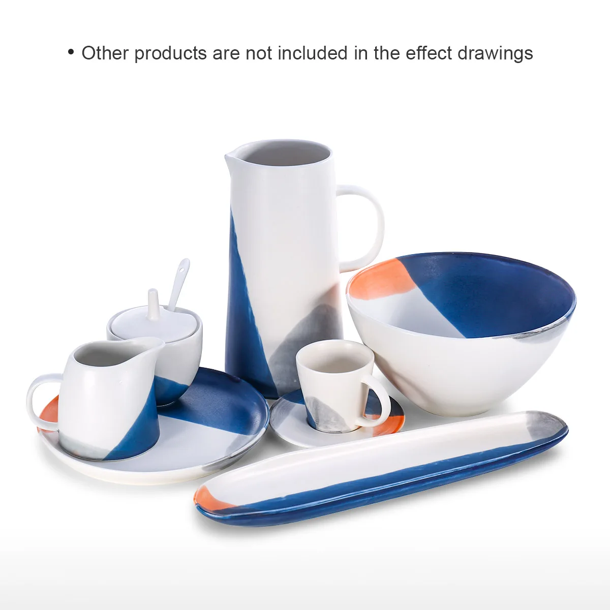 Фарфоровая тарелка TOOARTS десерт фрукты закуска закуски кексы декоративные