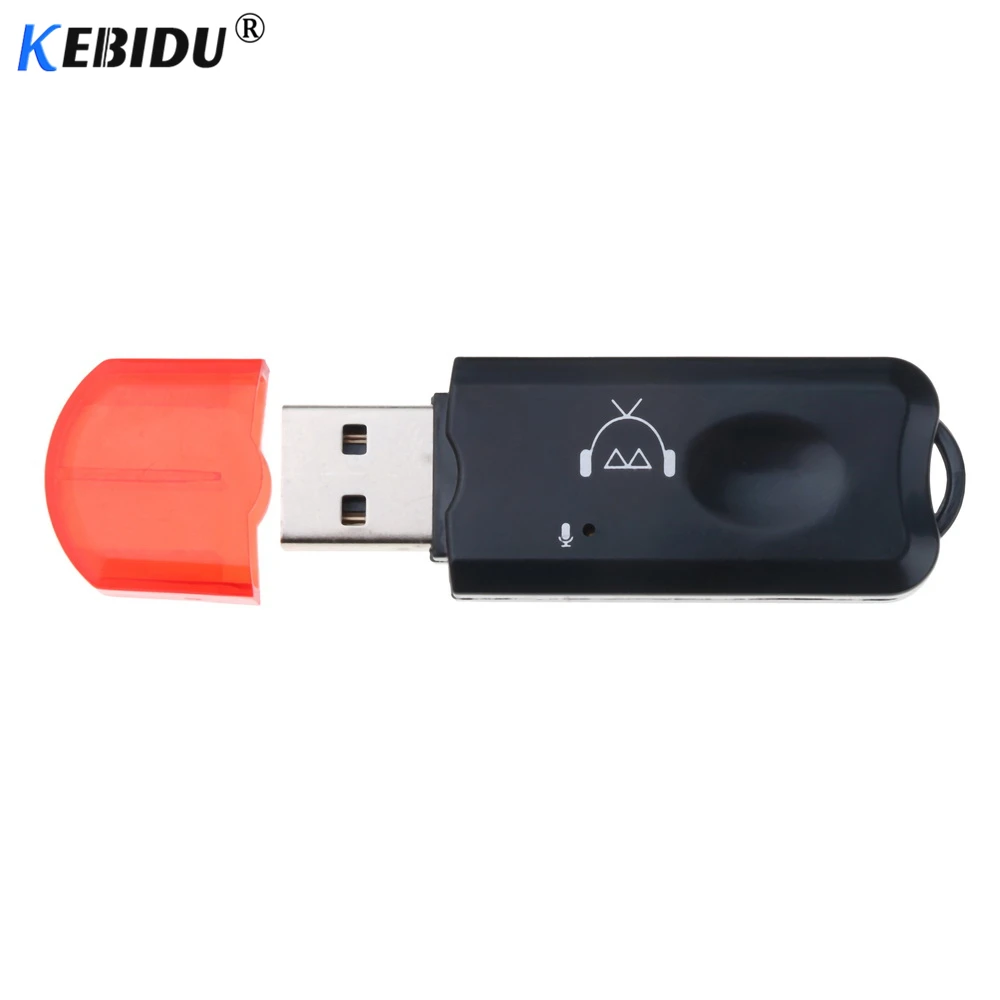 Kebidu беспроводной USB Bluetooth V2.1 приемник адаптер ключ с микрофоном стерео аудио