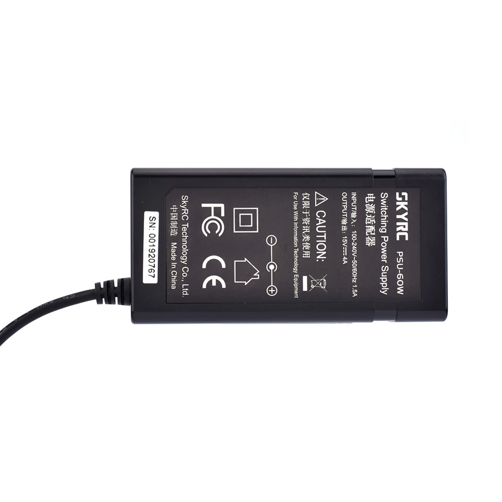 Оригинальный адаптер питания SKYRC 15 в 4A 60 Вт AC DC для IMAX B6 MINI Balance Charger Dischanger | Игрушки