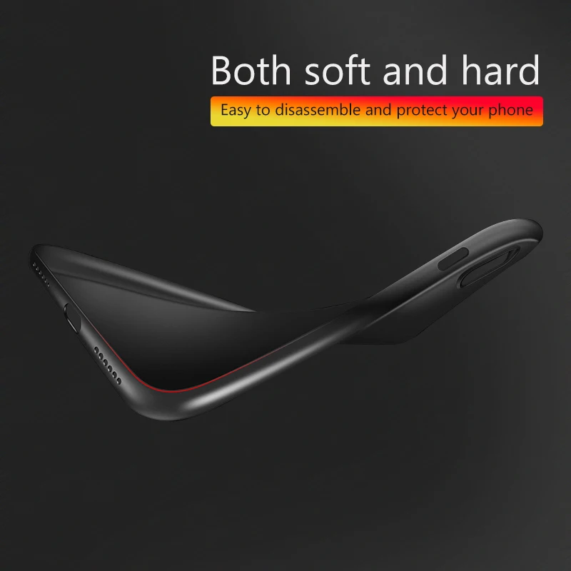 Phone Case For iPhone 6 6S 5 7 8 Plus Cases Soft Clear Full Protective Back Cover Apple XR XS MAX X Ultra Thin 0.3mm |