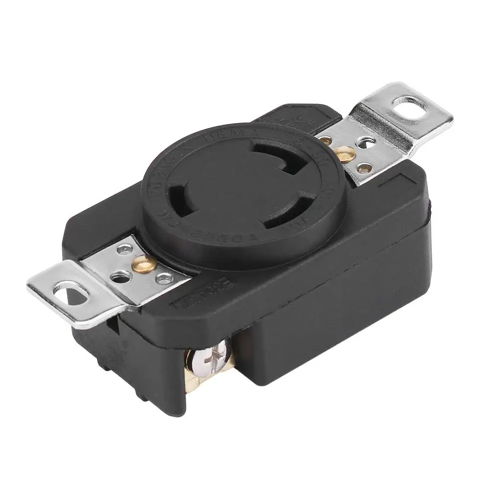 3 отверстие гнездо для розетки NEMA L6 30R 30A 250В запирающая электрическая розетка