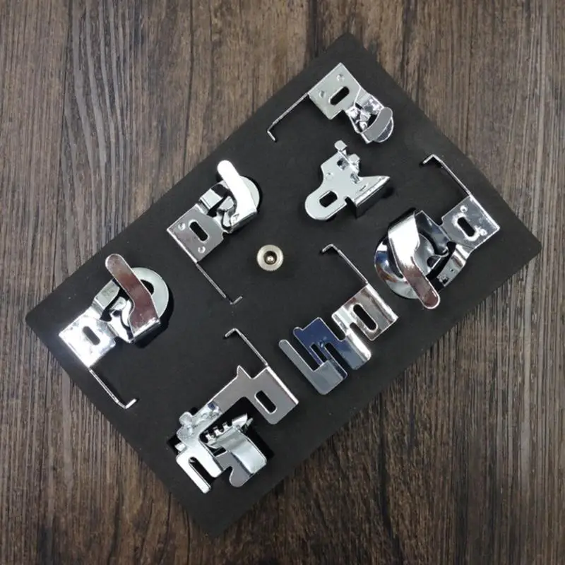 Бытовые многофункциональные прижимные лапки для швейной машинки набор