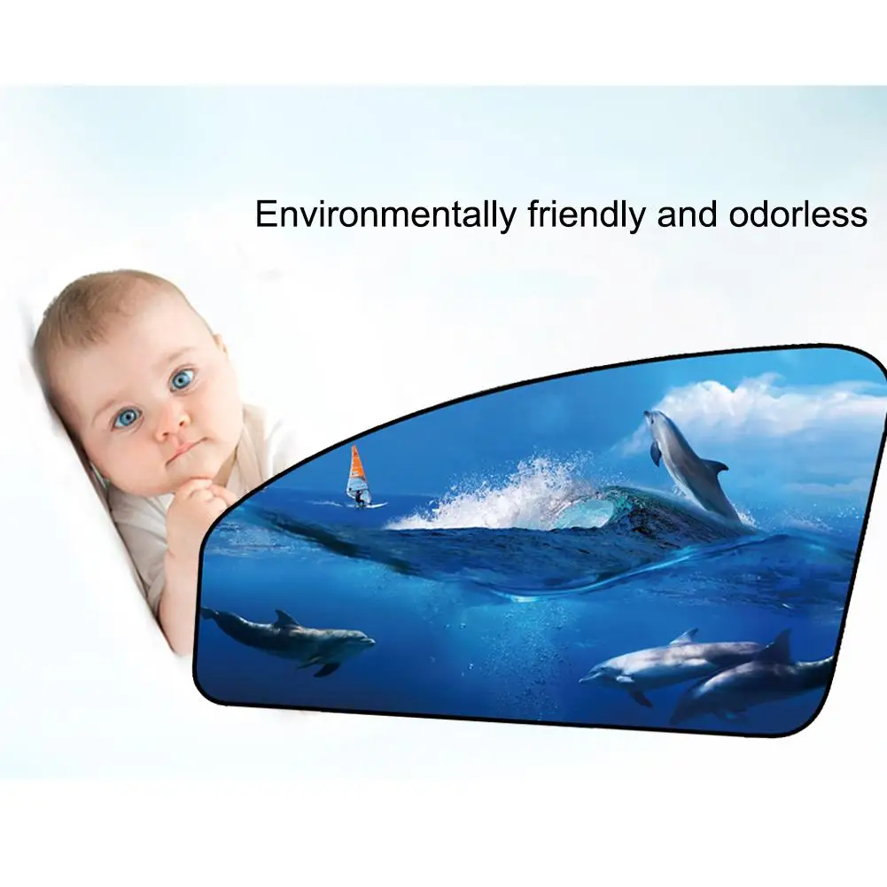 Универсальный автомобильный Магнитный солнцезащитный занавес Солнцезащитный